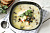 Сырный суп с курицей и шампиньонами